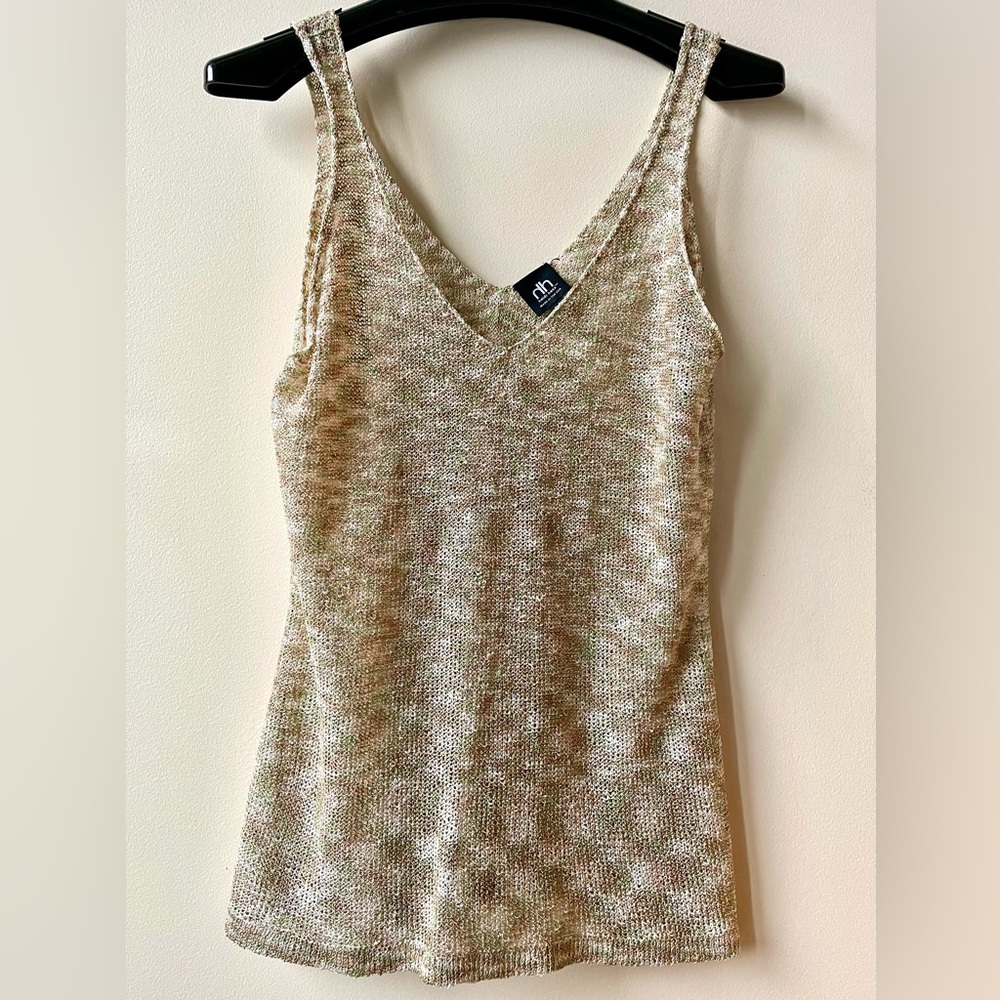 Heidi Hess Handloomed Knit Tank Sz Medium